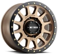 Method Race MR305 NV HD Bronze w/ Matte Black Street Lock Lip