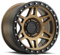 17x9 method race mr312 bronze w/ matte black street lock lip 5x5/127 -12mm