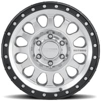 17x8.5 method race mr315 polished w/ gloss black lip 6x135 0mm