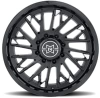 (clearance - no returns) 20x9 method race mr801 raised gloss black (8-lug) 8x6.5/165 0mm