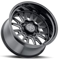 (clearance - no returns) 22x12 method race mr802 raised double black milled (* may require trimming) 8x6.5/165 -40mm
