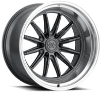 (clearance - no returns) 20x12 method race mr803 raised gloss titanium w/ machined lip (6-lug) (* may require trimming) 6x135 -40mm