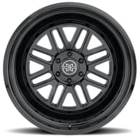(clearance - no returns) 22x12 method race mr804 raised gloss black (* may require trimming) 6x5.5/139.7 -40mm