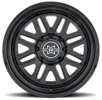 (clearance - no returns) 20x10 method race mr804 raised gloss black 8x180 -18mm
