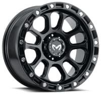 (special pricing) 20x9 mkw off-road m204 satin black 5x5/127 1mm