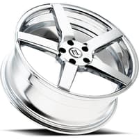 (clearance - no returns) 22x10.5 modern luxury ml2 chrome 5x4.5/114.3 42mm