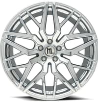 (clearance - no returns) 22x10.5 modern luxury ml3 chrome 5x4.5/114.3 45mm