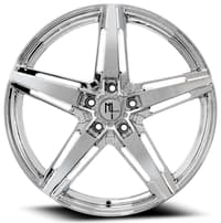 22x9 modern luxury mlf10 chrome (flow formed) 5x4.5/114.3 35mm