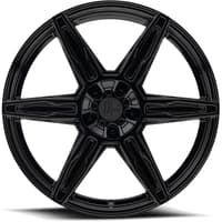 (clearance - no returns) 22x9 modern luxury mlf11 gloss black (flow formed) 5x112 32mm