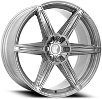 (clearance - no returns) 20x9 modern luxury mlf11 brushed titanium (flow formed) 5x4.5/114.3 30mm