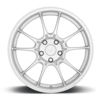 (clearance - no returns) 17x8 motegi mr152 ss5 hyper silver 5x4.25/108 45mm