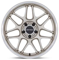 18x10.5 motegi mr158 motorsport gold w/ machined lip 5x120 25mm