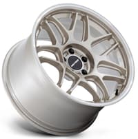 18x9.5 motegi mr158 motorsport gold w/ machined lip 5x120 25mm