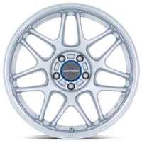 18x10.5 motegi mr158 hyper silver w/ machined lip 5x120 25mm
