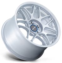 18x9.5 motegi mr158 hyper silver w/ machined lip 5x4.5/114.3 25mm