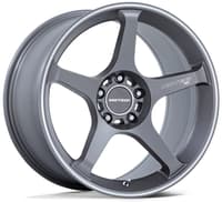 18x9.5 motegi mr159 gunzilla w/ machined lip stripe 5x120 0mm