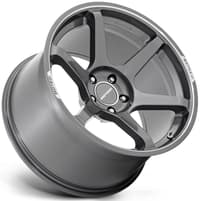 18x9.5 motegi mr160 gloss gunzilla w/ machined lip 5x120 35mm