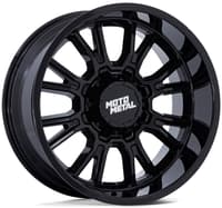 (clearance - no returns) 18x9 moto metal mo810 gloss black 5x5/127 5x5.5/139.7 20mm