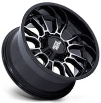 (clearance - no returns) 20x9 moto metal mo810 gloss black machine 8x180 1mm