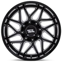 (clearance - no returns) 20x9 moto metal mo812 turbine gloss black milled 6x135 1mm
