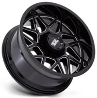 Moto Metal MO812 Turbine Gloss Black Milled