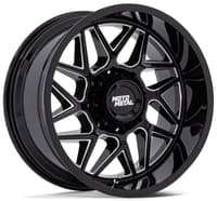 Moto Metal MO812 Turbine Gloss Black Milled