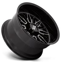 Moto Metal MO809 Gloss Black Machined