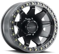 17x9 method race mr108 beadlock matte black 8x6.5/165 -44mm