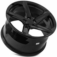 20x9 mrr forged f23 gloss black (full forged) (corvette) (left) 5x120 45mm
