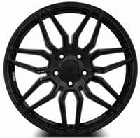 (clearance - no returns) 20x12 mrr m024 corvette c6/ c7 replica wheels gloss black (rotary forged) 5x4.75/120.7 50mm