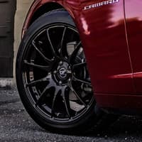 19x8.5 mrr ground force gf6 gloss black (custom)