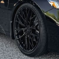 20x9 mrr ground force gf5 gloss black (flow form) (custom)