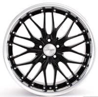 20x8.5 mrr gt1 black machined lip (custom)