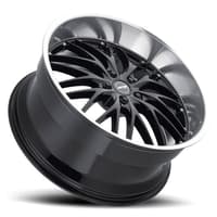 20x8.5 mrr gt1 black machined lip (custom)
