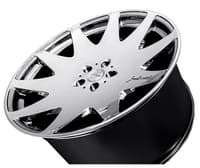 19x8.5 mrr hr3 silver machined face (custom) 5x112 35mm