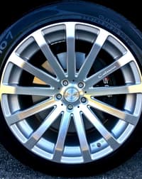 19x8.5 mrr hr9 silver machined face (custom)
