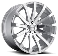 19x8.5 mrr hr9 silver machined face (custom)