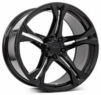 20x11 mrr m017 camaro 1le replica wheels gloss black (flow formed) 5x120 43mm