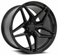 19x11 mrr m755 corvette replica wheels gloss black (flow formed) 5x4.75/120.7 55mm