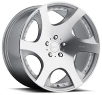 19x8.5 mrr vp3 gloss silver machined (custom)