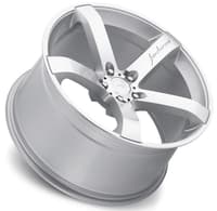 (clearance - no returns) 20x10.5 mrr vp5 gloss silver machined (custom)