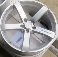 (clearance - no returns) 20x10.5 mrr vp5 gloss silver machined (custom)