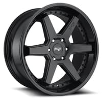 22x10 niche altair satin black w/ gloss black m192 5x5/127 35mm