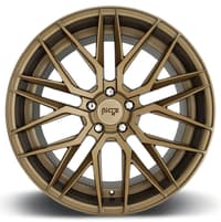 20x10.5 niche gamma matte bronze m191 5x112 40mm