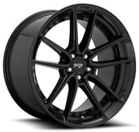 18x8 niche dfs gloss black m223 5x4.25/108 40mm