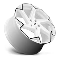 Niche Flash Gloss White w/ Black Trim