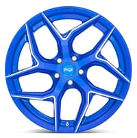 (clearance - no returns) 20x9 niche torsion anodized blue milled m268 5x120 35mm