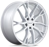 (clearance - no returns) 20x10.5 niche novara silver m273 5x4.5/114.3 20mm