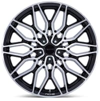 Niche Calabria 5 Gloss Black Machined