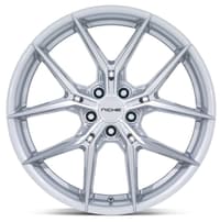 19x8.5 niche prodigy 5 silver machined nc279 5x120 38mm